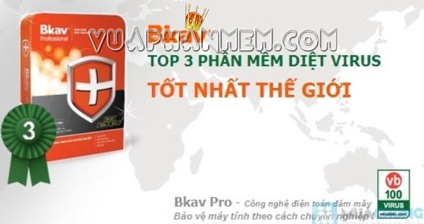 BKAV Pro top 3 the gioi